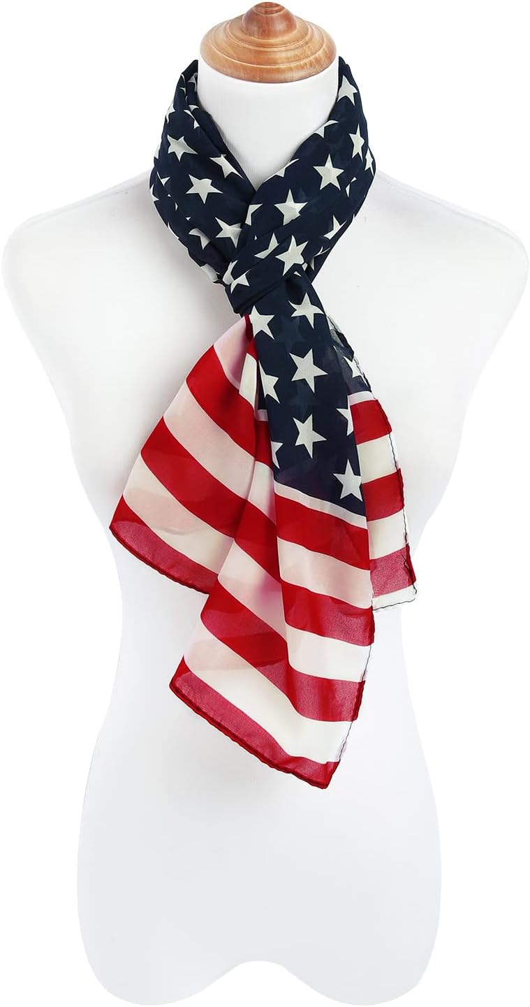 E-Clover Women Soft Floral Print Shawl Chiffon Sheer Scarf - Image 3